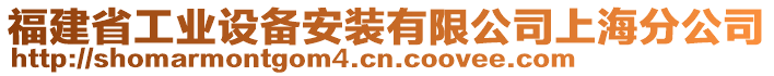 福建省工業(yè)設(shè)備安裝有限公司上海分公司