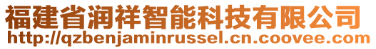 福建省潤祥智能科技有限公司