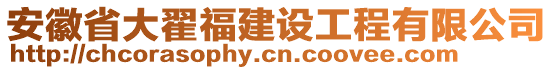 安徽省大翟福建設(shè)工程有限公司