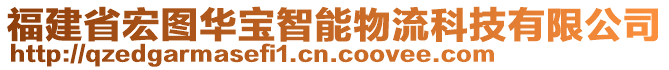 福建省宏圖華寶智能物流科技有限公司