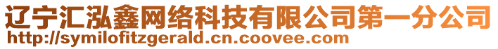 遼寧匯泓鑫網(wǎng)絡(luò)科技有限公司第一分公司