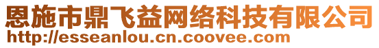 恩施市鼎飛益網(wǎng)絡(luò)科技有限公司