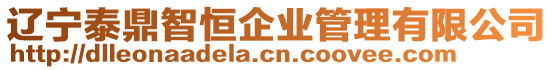 遼寧泰鼎智恒企業管理有限公司