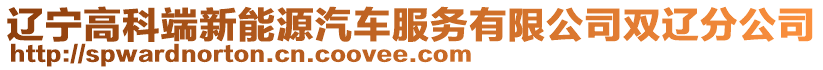 遼寧高科端新能源汽車服務有限公司雙遼分公司