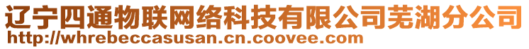 遼寧四通物聯(lián)網(wǎng)絡科技有限公司蕪湖分公司