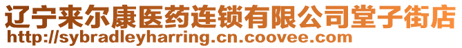 遼寧來爾康醫(yī)藥連鎖有限公司堂子街店