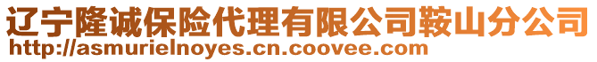 遼寧隆誠保險代理有限公司鞍山分公司