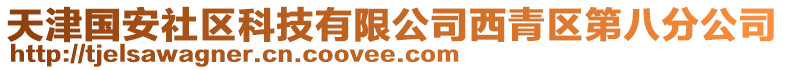 天津國安社區科技有限公司西青區第八分公司