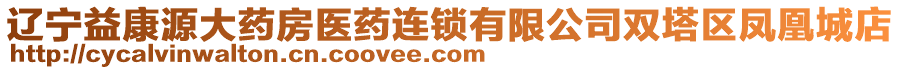 遼寧益康源大藥房醫(yī)藥連鎖有限公司雙塔區(qū)鳳凰城店