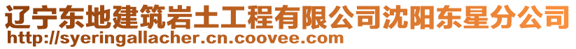 遼寧東地建筑巖土工程有限公司沈陽東星分公司