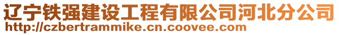 遼寧鐵強(qiáng)建設(shè)工程有限公司河北分公司