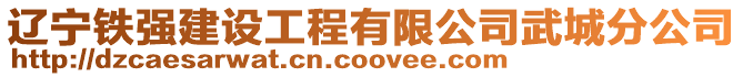 遼寧鐵強(qiáng)建設(shè)工程有限公司武城分公司