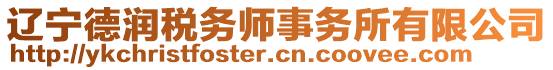 遼寧德潤稅務(wù)師事務(wù)所有限公司