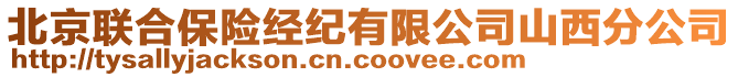 北京聯(lián)合保險經(jīng)紀有限公司山西分公司