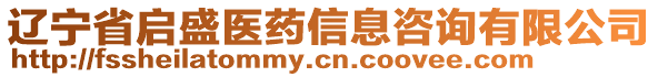 遼寧省啟盛醫(yī)藥信息咨詢有限公司