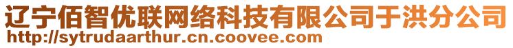 遼寧佰智優(yōu)聯(lián)網(wǎng)絡(luò)科技有限公司于洪分公司