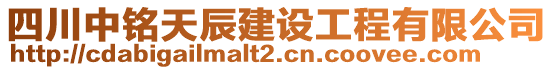 四川中銘天辰建設工程有限公司