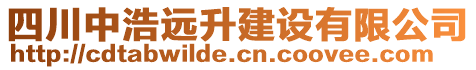 四川中浩遠(yuǎn)升建設(shè)有限公司