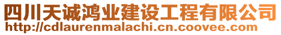 四川天誠(chéng)鴻業(yè)建設(shè)工程有限公司