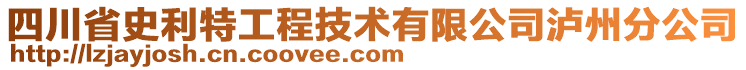 四川省史利特工程技術(shù)有限公司瀘州分公司