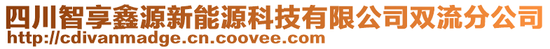 四川智享鑫源新能源科技有限公司雙流分公司