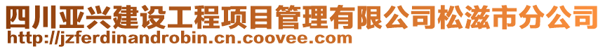 四川亞興建設工程項目管理有限公司松滋市分公司