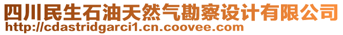 四川民生石油天然氣勘察設(shè)計(jì)有限公司