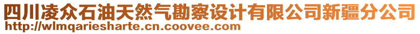 四川凌眾石油天然氣勘察設(shè)計(jì)有限公司新疆分公司