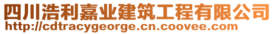 四川浩利嘉業(yè)建筑工程有限公司