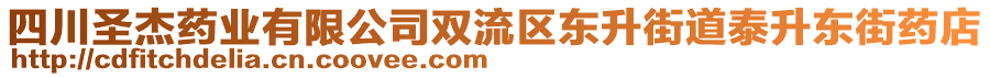 四川圣杰藥業(yè)有限公司雙流區(qū)東升街道泰升東街藥店