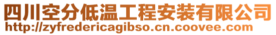 四川空分低溫工程安裝有限公司