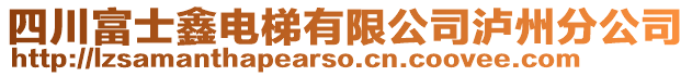 四川富士鑫電梯有限公司瀘州分公司