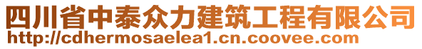 四川省中泰眾力建筑工程有限公司