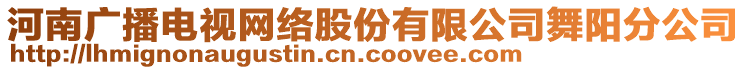 河南廣播電視網(wǎng)絡(luò)股份有限公司舞陽(yáng)分公司