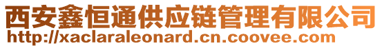 西安鑫恒通供應(yīng)鏈管理有限公司