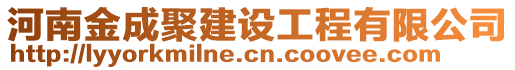 河南金成聚建設(shè)工程有限公司