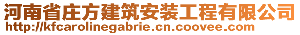 河南省莊方建筑安裝工程有限公司