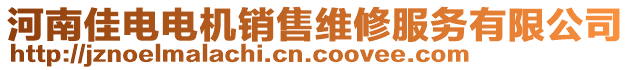 河南佳电电机销售维修服务有限公司