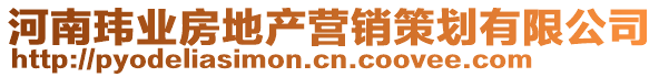 河南瑋業(yè)房地產(chǎn)營銷策劃有限公司