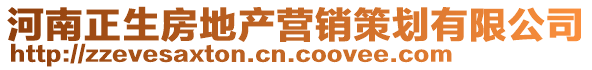河南正生房地產(chǎn)營銷策劃有限公司