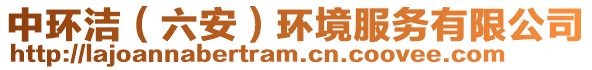 中環(huán)潔（六安）環(huán)境服務有限公司