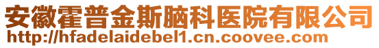 安徽霍普金斯腦科醫(yī)院有限公司