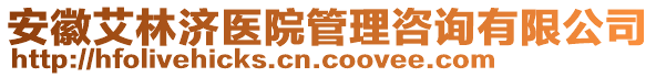 安徽艾林濟(jì)醫(yī)院管理咨詢(xún)有限公司