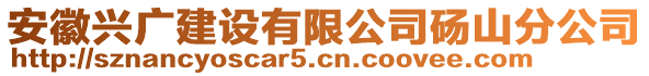 安徽興廣建設有限公司碭山分公司