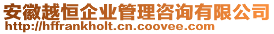 安徽越恒企業(yè)管理咨詢有限公司