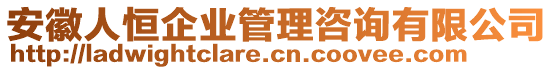 安徽人恒企業(yè)管理咨詢有限公司