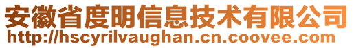 安徽省度明信息技術有限公司