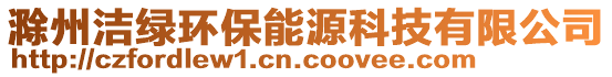 滁州潔綠環保能源科技有限公司