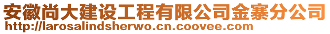 安徽尚大建設工程有限公司金寨分公司