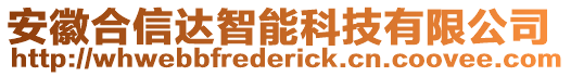 安徽合信達智能科技有限公司